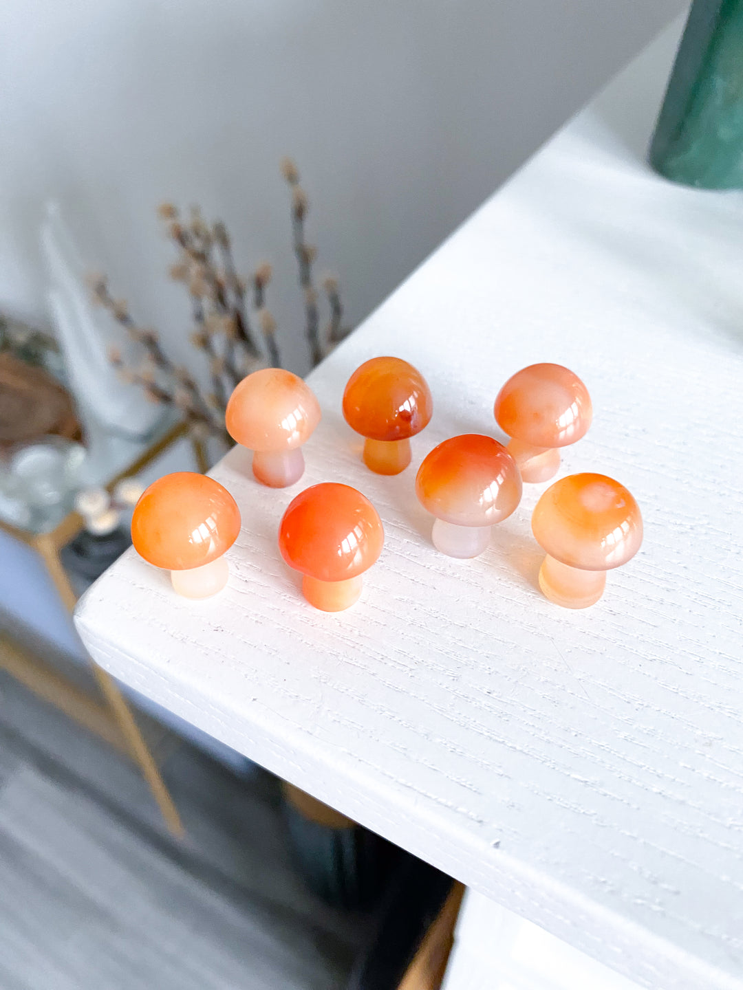 Light Carnelian Mini Mushroom