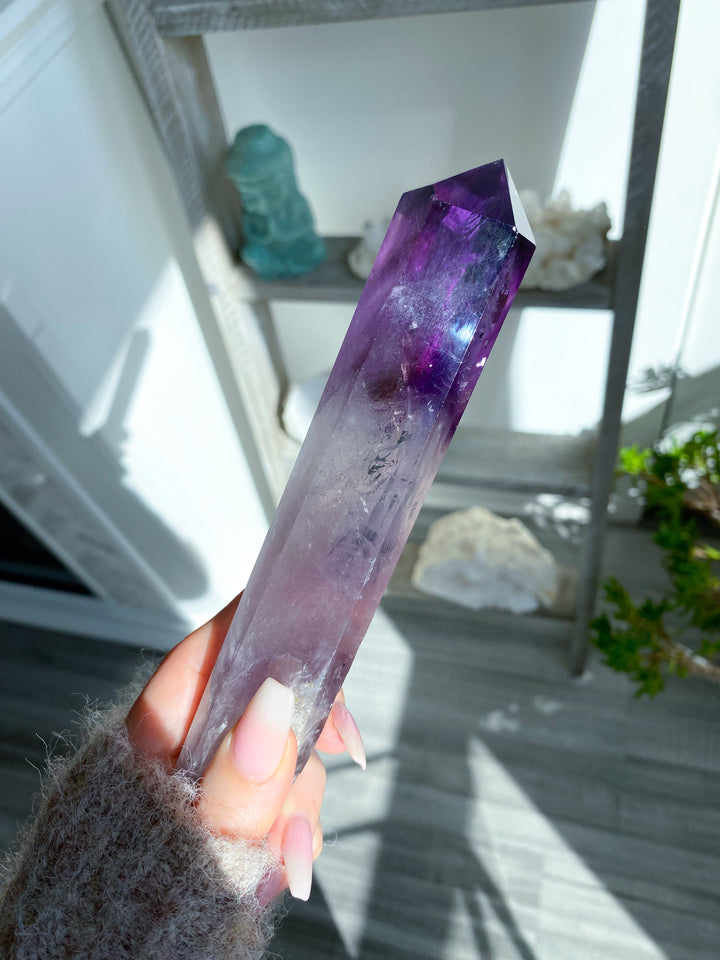 Polished Amethyst Wand 