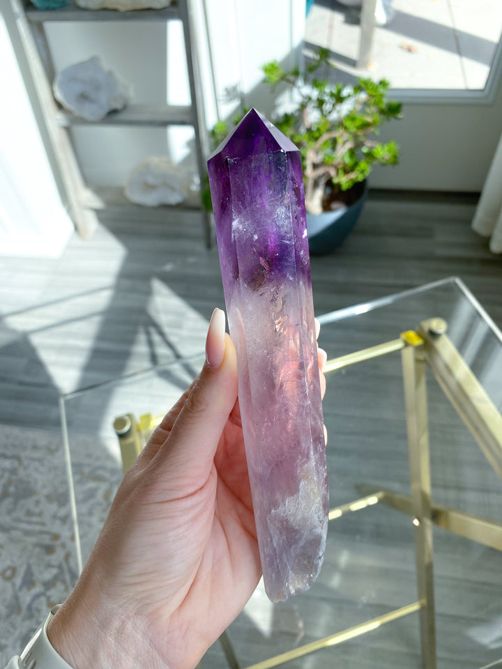 Polished Amethyst Wand 