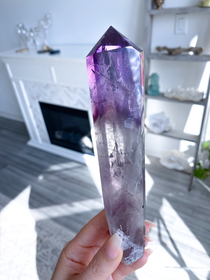 Polished Amethyst Wand 