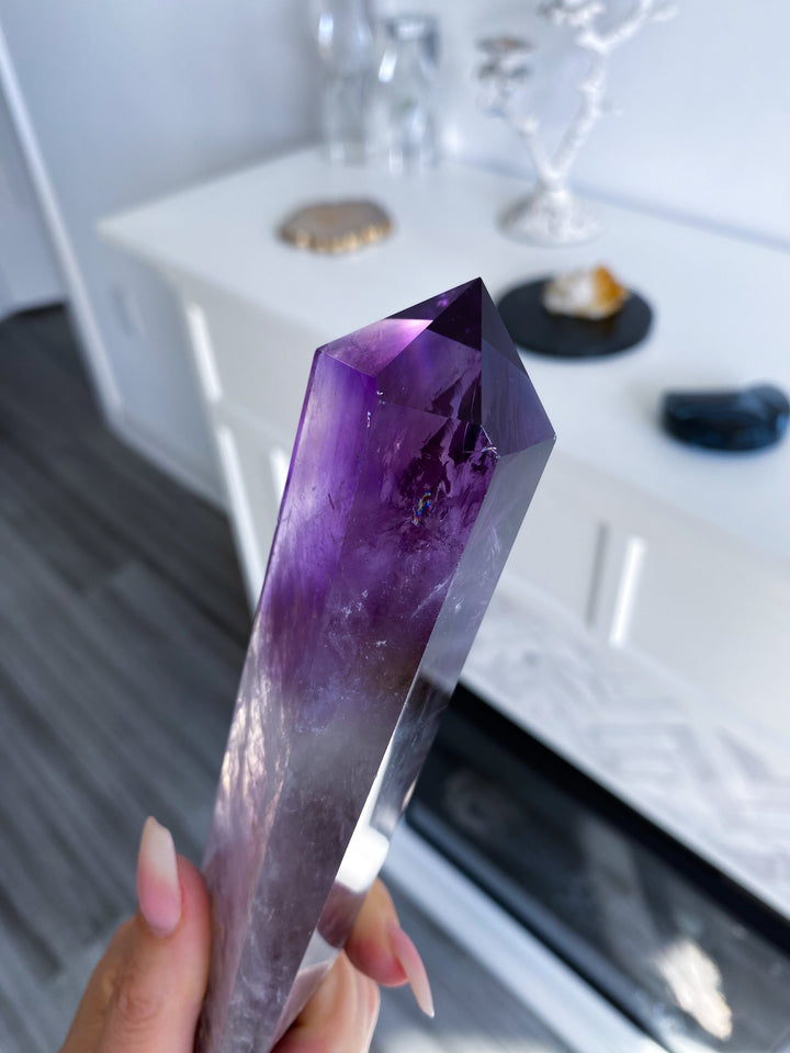 Polished Amethyst Wand 