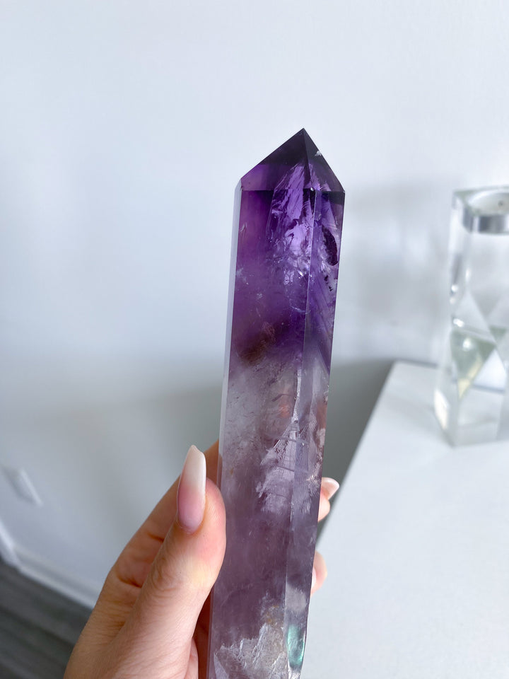 Polished Amethyst Wand 