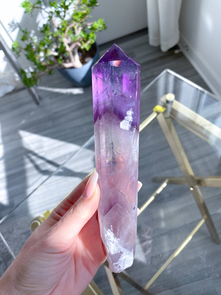 Polished Amethyst Wand 