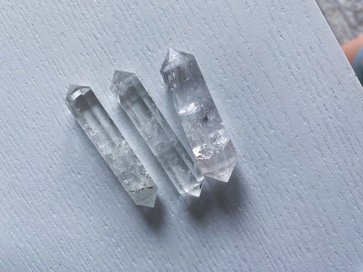 Small Double Terminated Clear Quartz