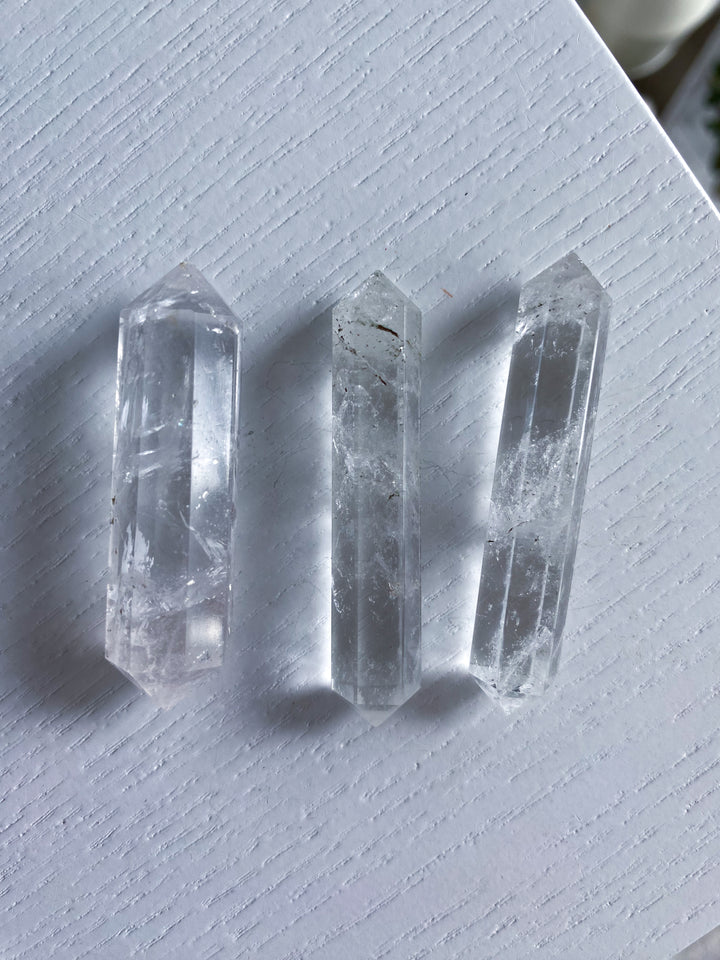 Small Double Terminated Clear Quartz