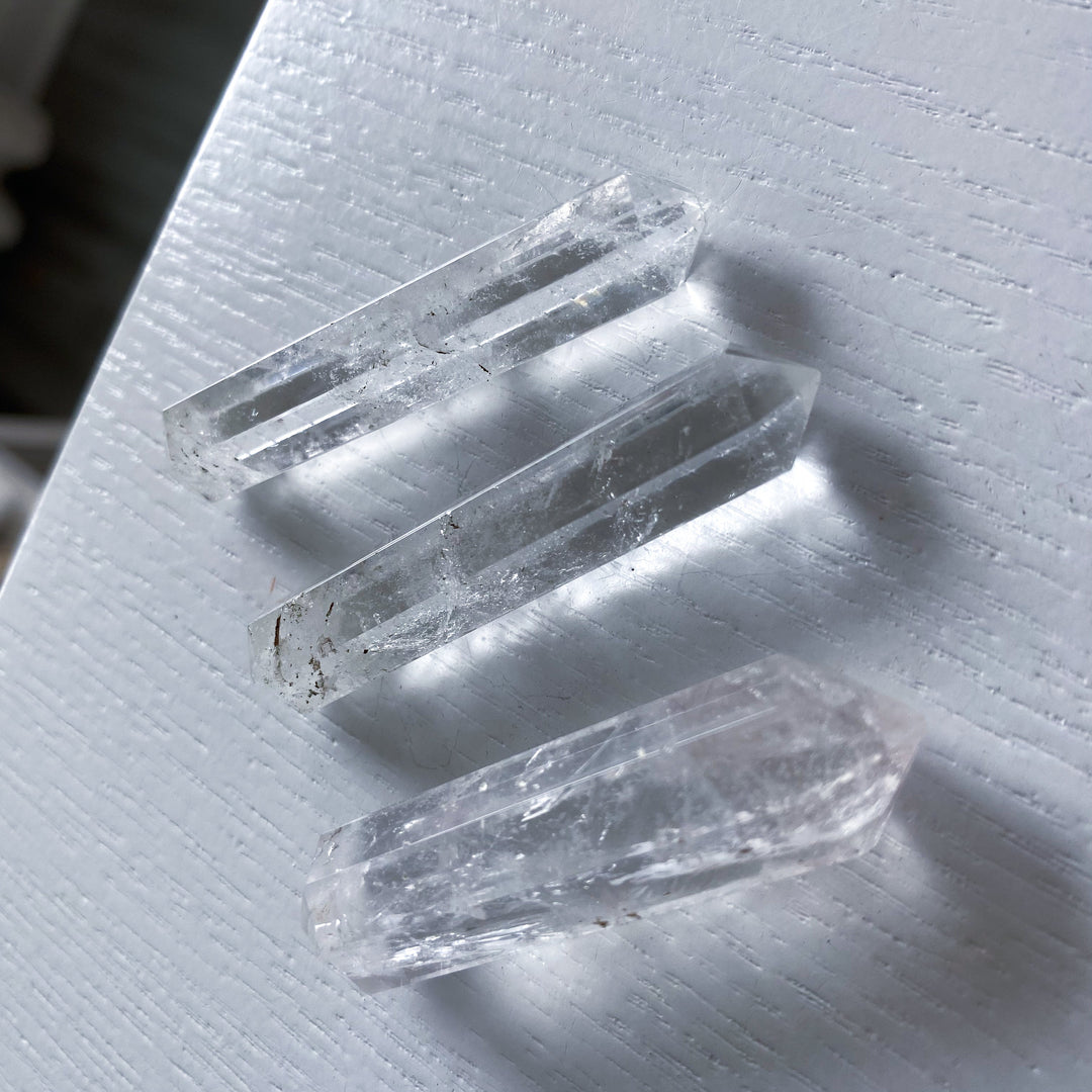 Small Double Terminated Clear Quartz