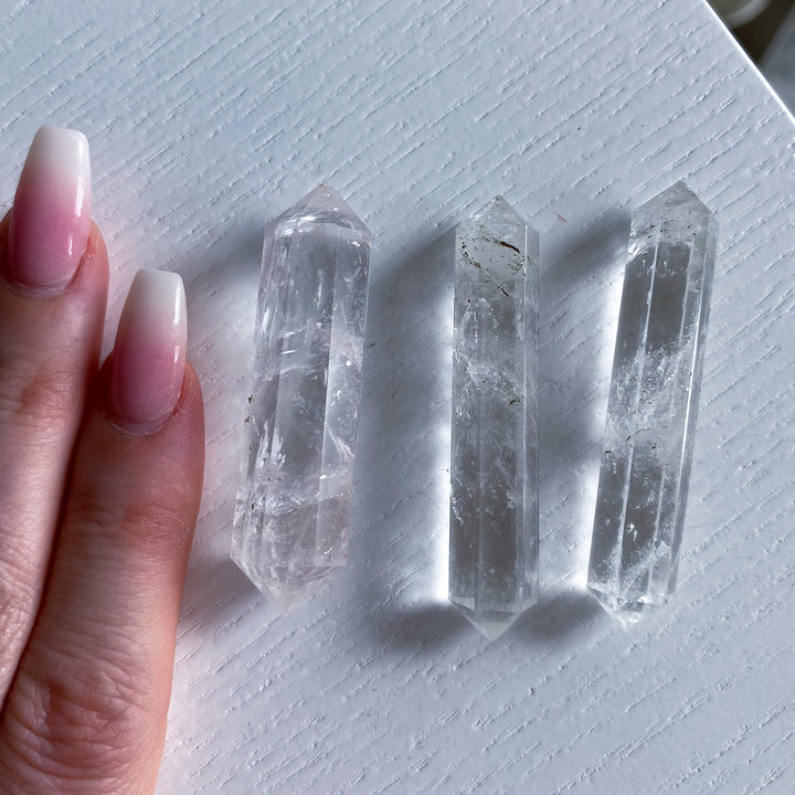 Small Double Terminated Clear Quartz