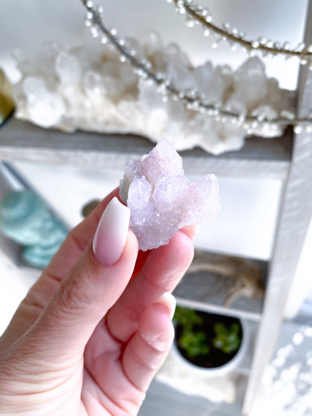 Small Spirit Quartz Cluster 