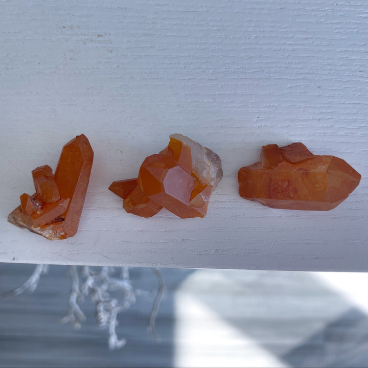 Choose Your Natural Tangerine Quartz Cluster