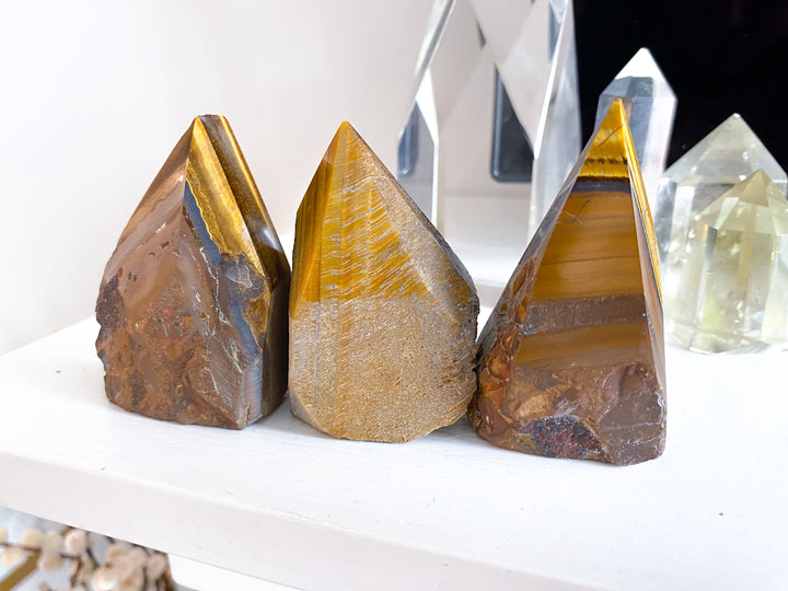 Tiger Eye Point - B Quality