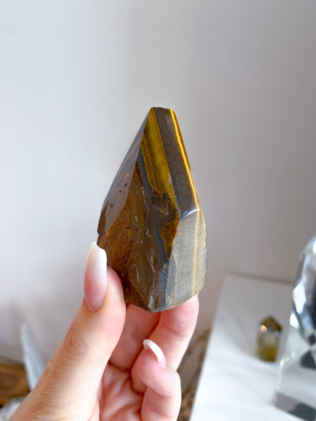 Tiger Eye Point - B Quality