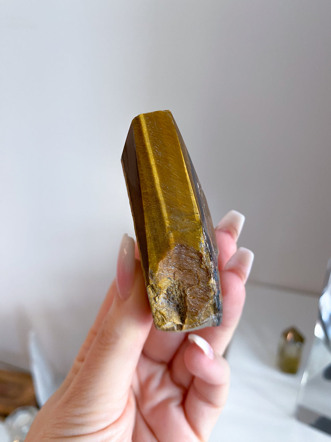 Tiger Eye Point - B Quality