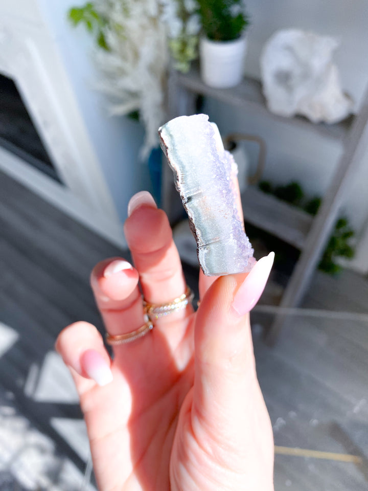 Light Purple Rainbow Amethyst Butterfly