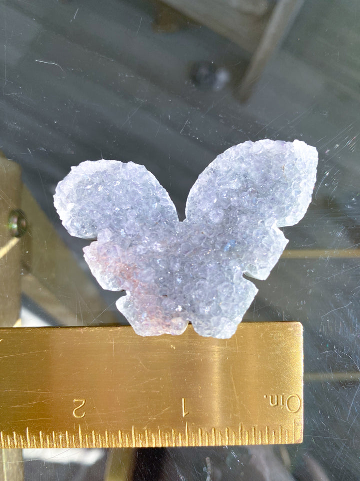 Light Purple Rainbow Amethyst Butterfly