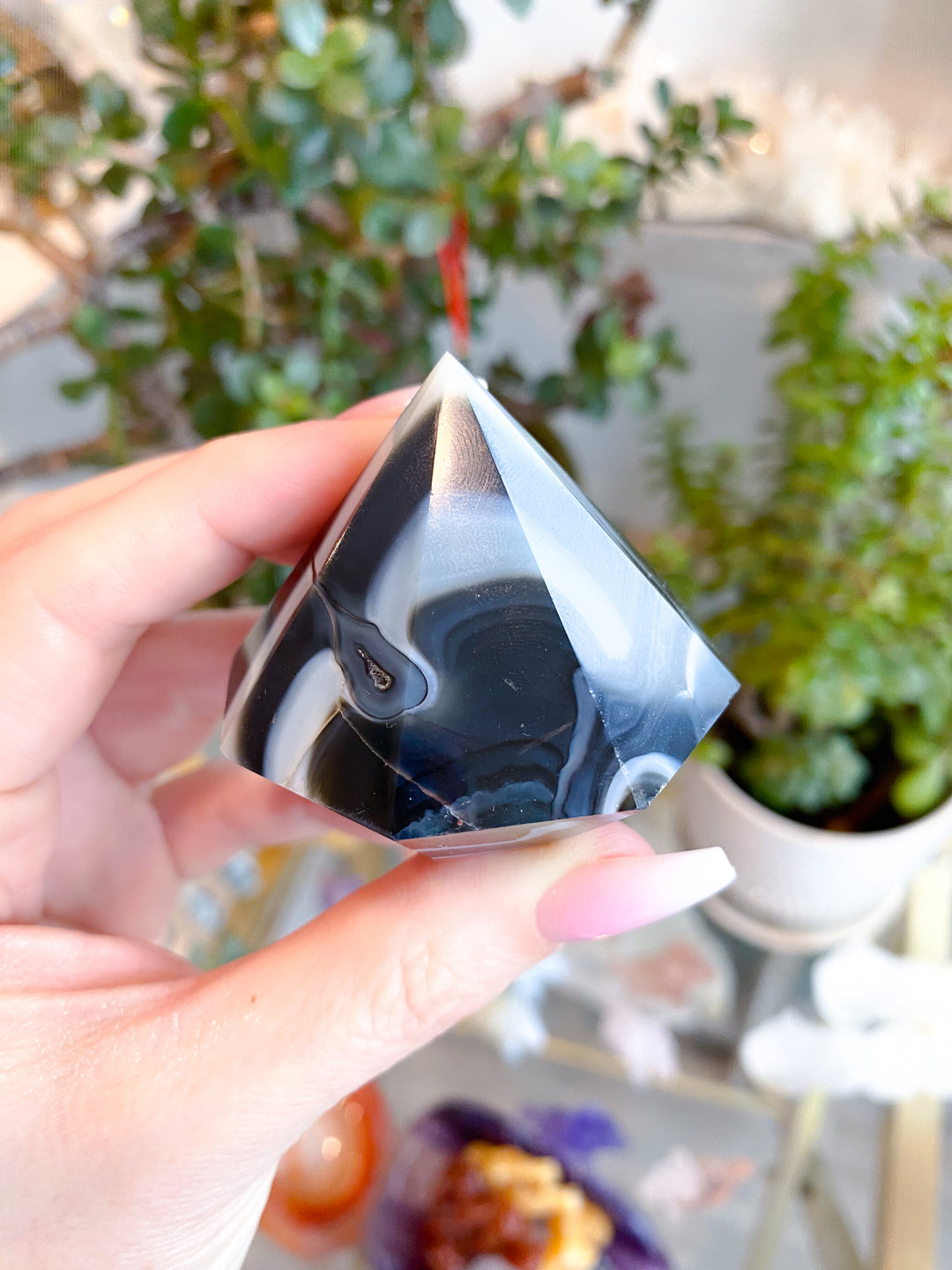 Black Agate Diamond