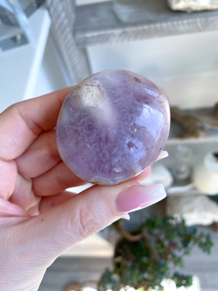 Gorgeous Flower Agate Palm Stone - Your Choice