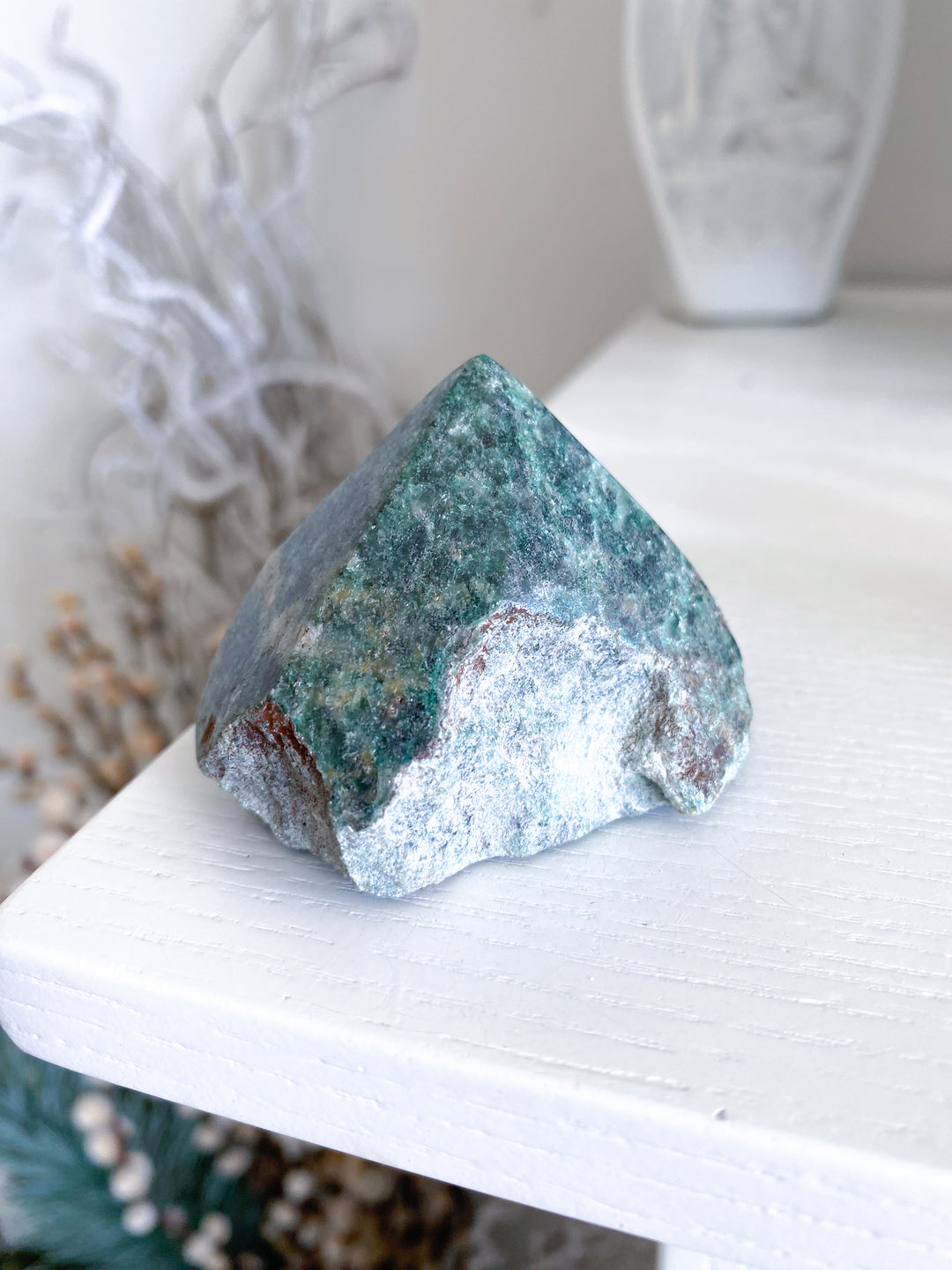 Chunky Green Aventurine Top Polish Point #2