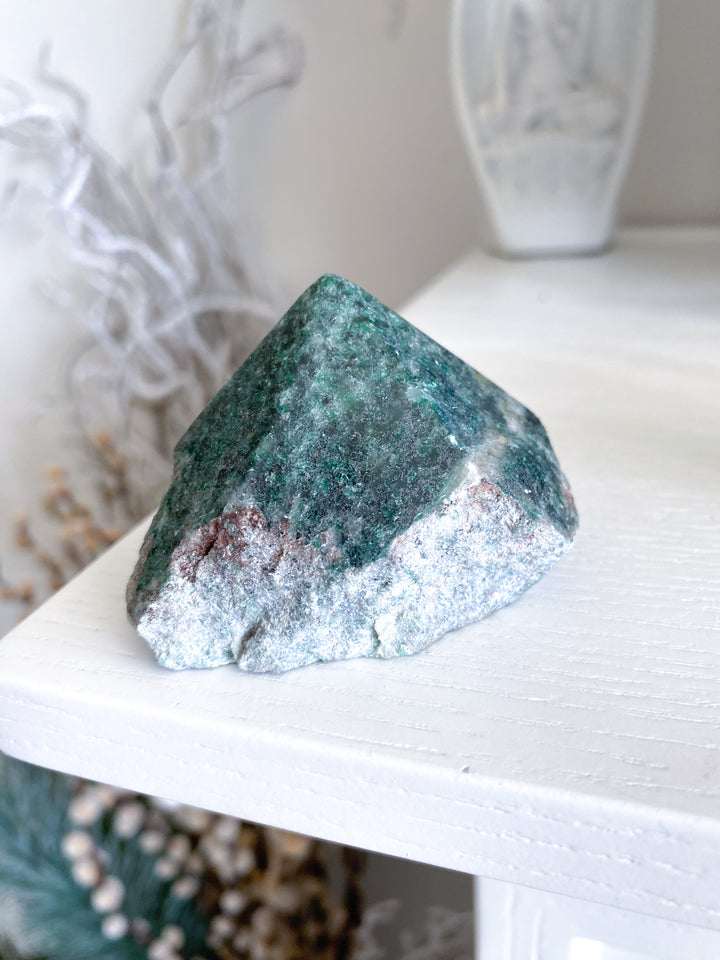 Chunky Green Aventurine Top Polish Point #2