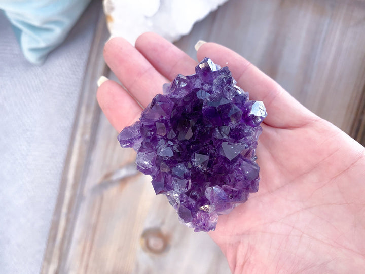 GRAPE Amethyst Clusters 2-3" - You Choose