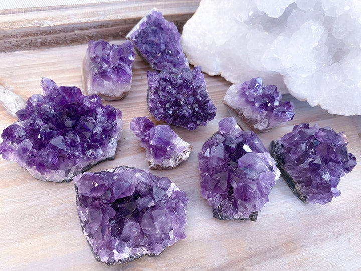 GRAPE Amethyst Clusters 2-3" - You Choose