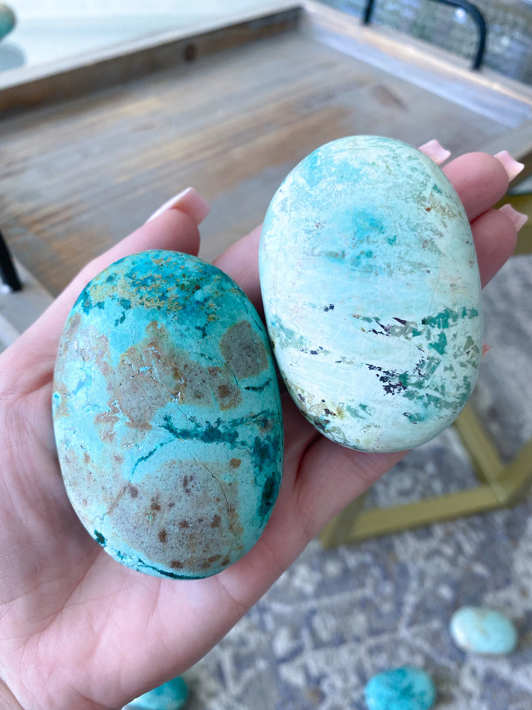 Peruvian Turquoise Palm Stone