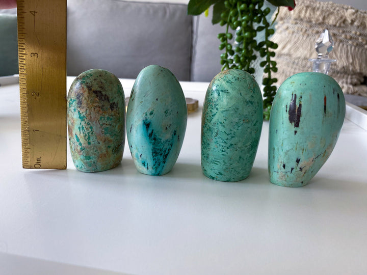 Gentle Turquoise Freeform - You Choose - Aligns all the Chakras - From Peru - Peruvian