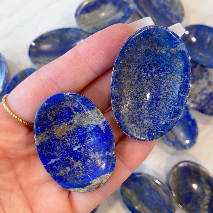 Calming Lapis Lazuli Worry Stone