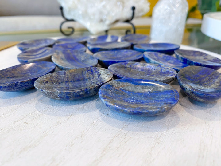 Calming Lapis Lazuli Worry Stone