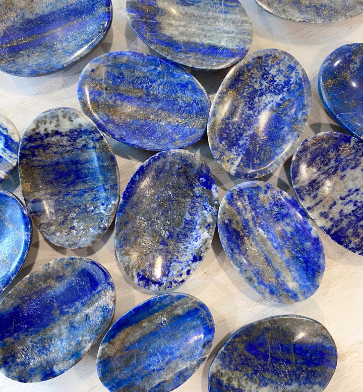 Calming Lapis Lazuli Worry Stone