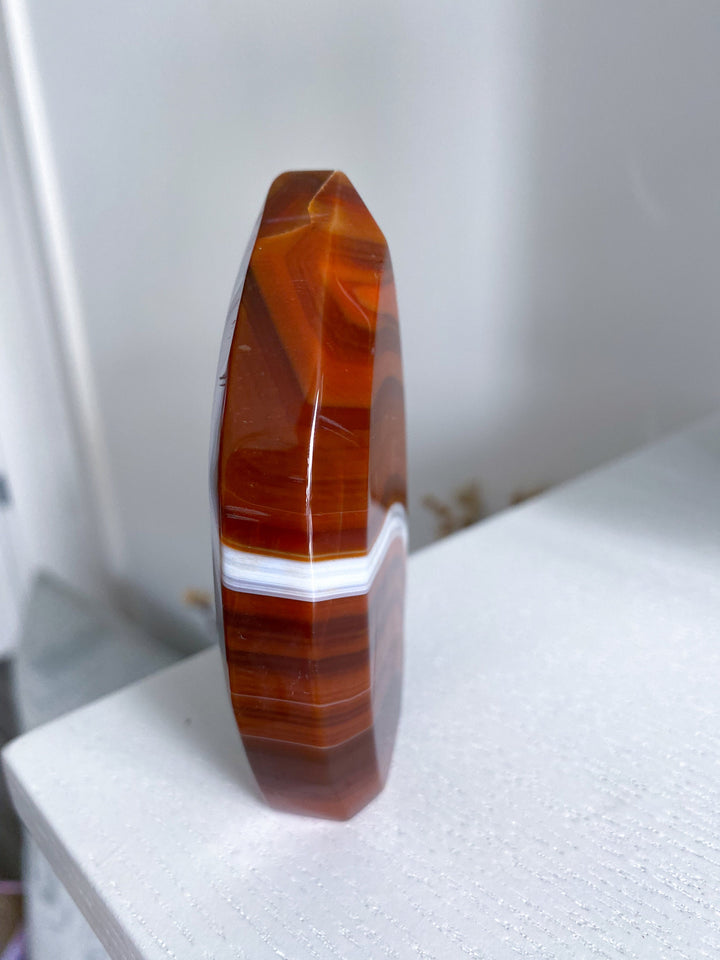 Masculine Energy Carnelian Flame #4 - Get Exact Stone