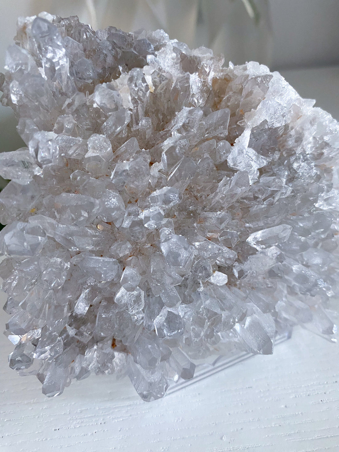 Large Clear Quartz Cluster - Display Piece