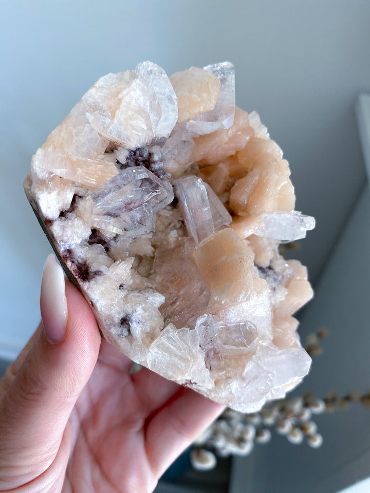 Pink Apophyllite Cluster #1