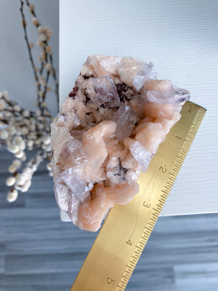 Pink Apophyllite Cluster #1