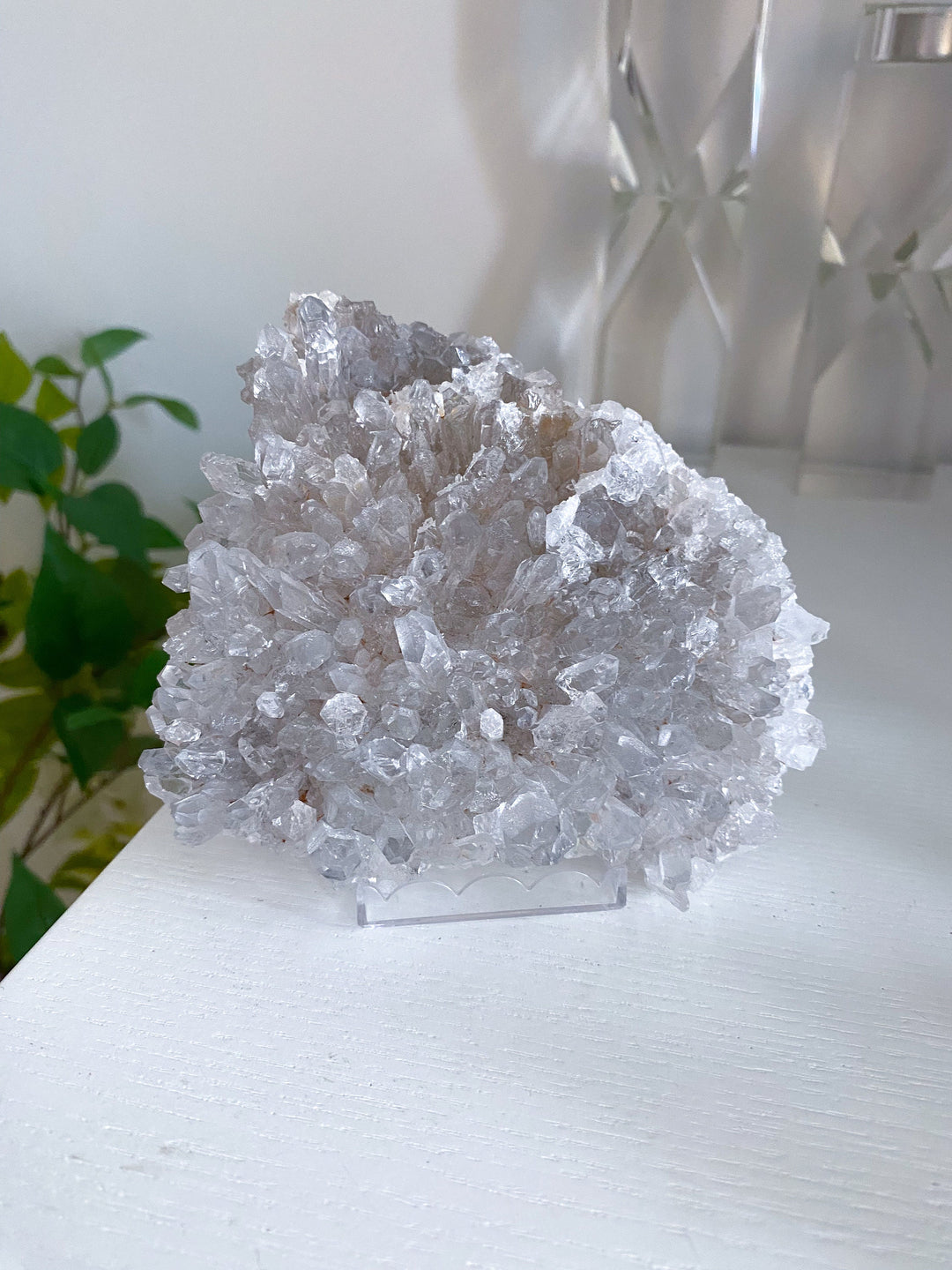 Large Clear Quartz Cluster - Display Piece