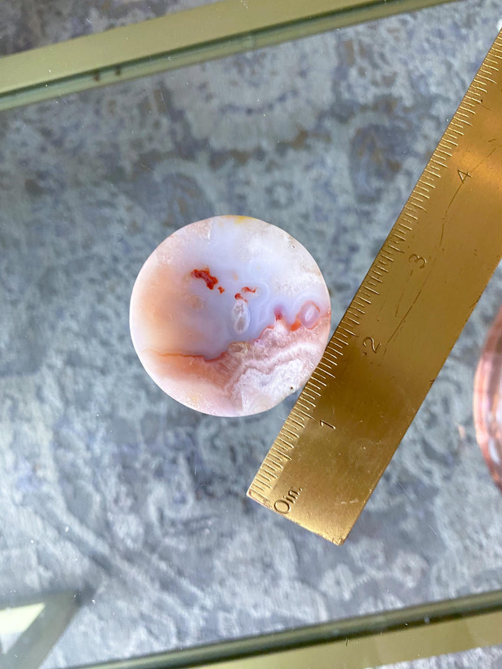 2" Flower Agate Small Dish - Get Exact Item
