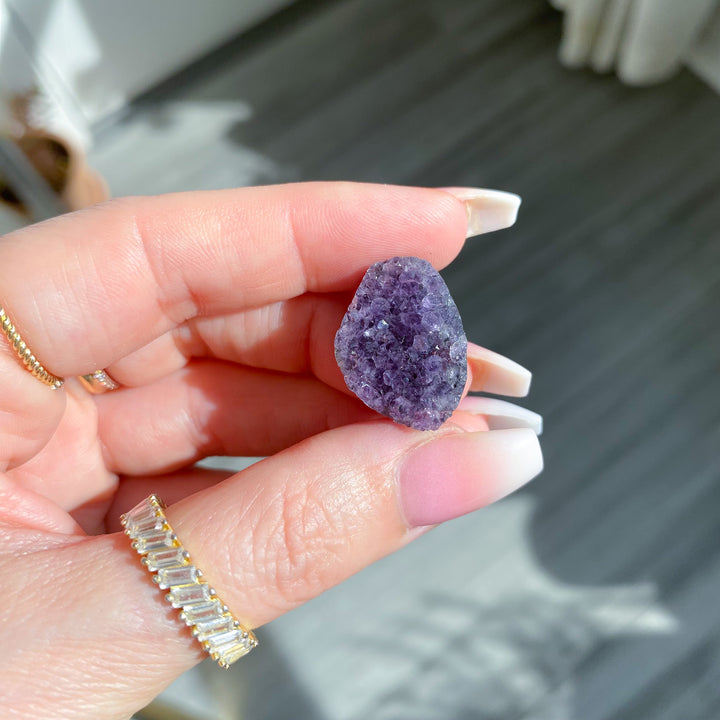 Rainbow Amethyst Mini Cluster Cabochon - You Choose