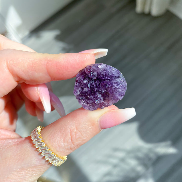 Rainbow Amethyst Mini Cluster Cabochon - You Choose