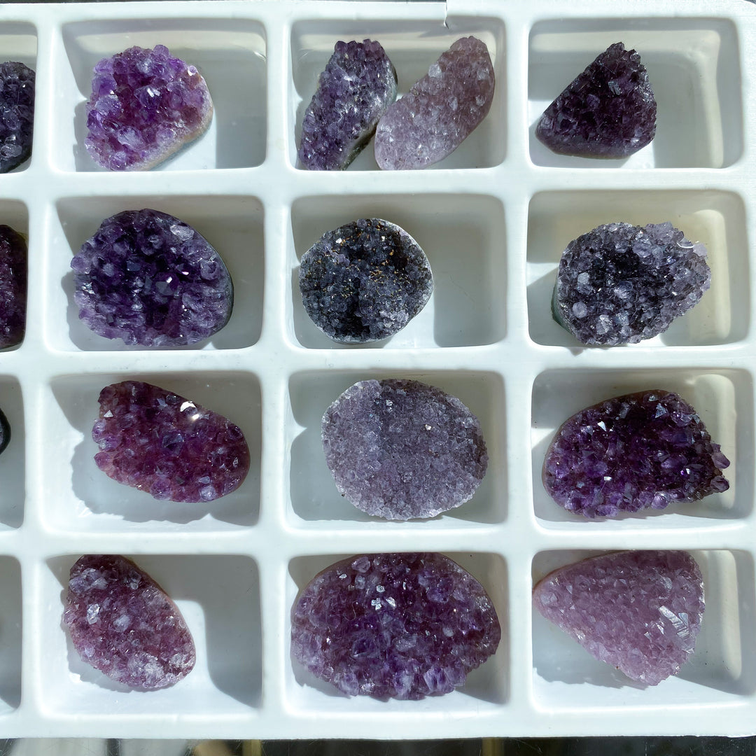 Rainbow Amethyst Mini Cluster Cabochon - You Choose