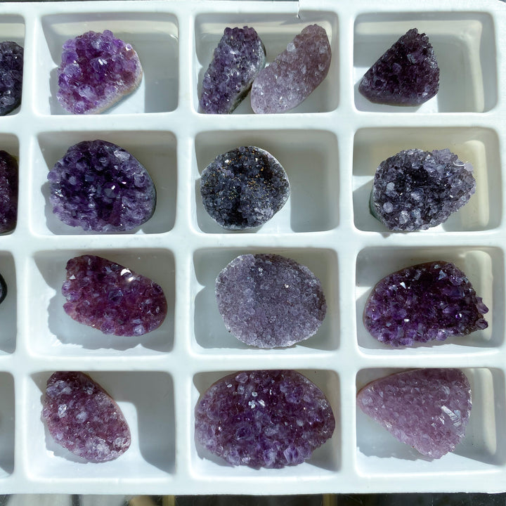 Rainbow Amethyst Mini Cluster Cabochon - You Choose