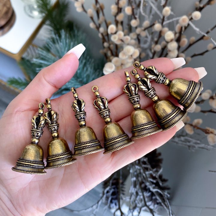 Imperfect: Decor Only 1.5" Nepali Altar Bell