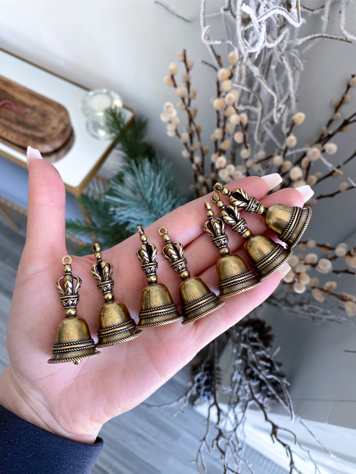 Imperfect: Decor Only 1.5" Nepali Altar Bell