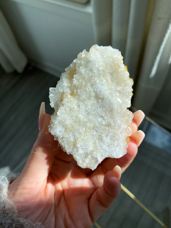 Iron Coated Quartz Cluster #8