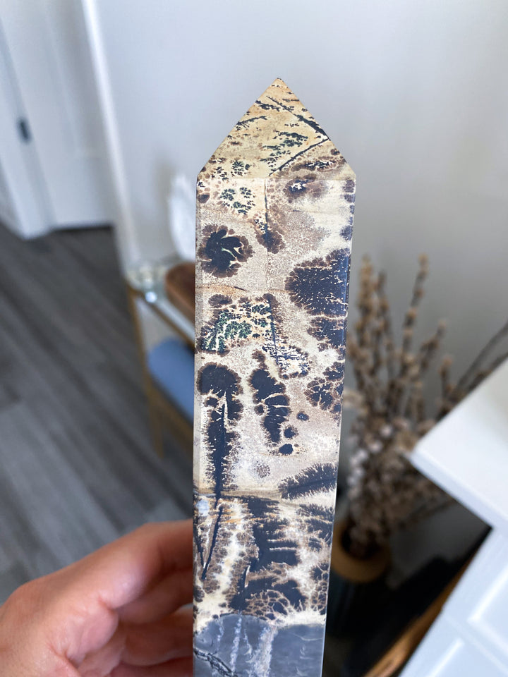 Choose Your XL 8" Picture Jasper Tower