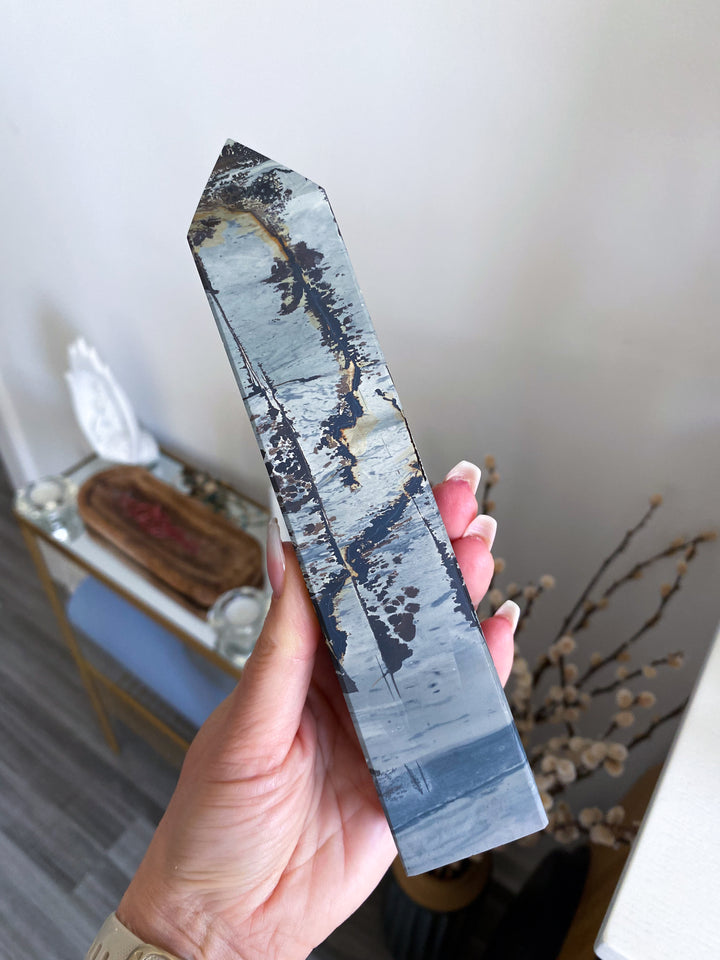 Choose Your XL 8" Picture Jasper Tower