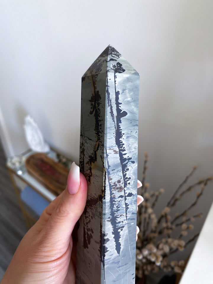 Choose Your XL 8" Picture Jasper Tower