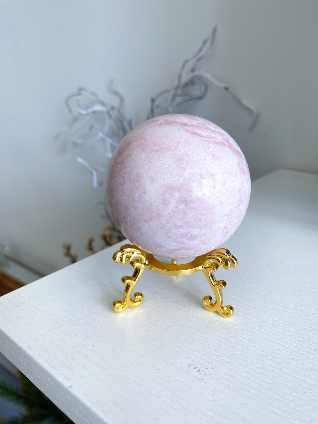 Pink Opal Sphere #1