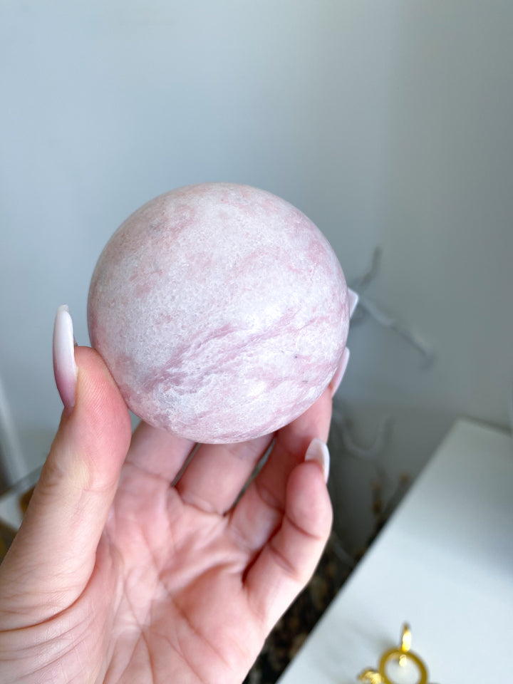 Pink Opal Sphere #1