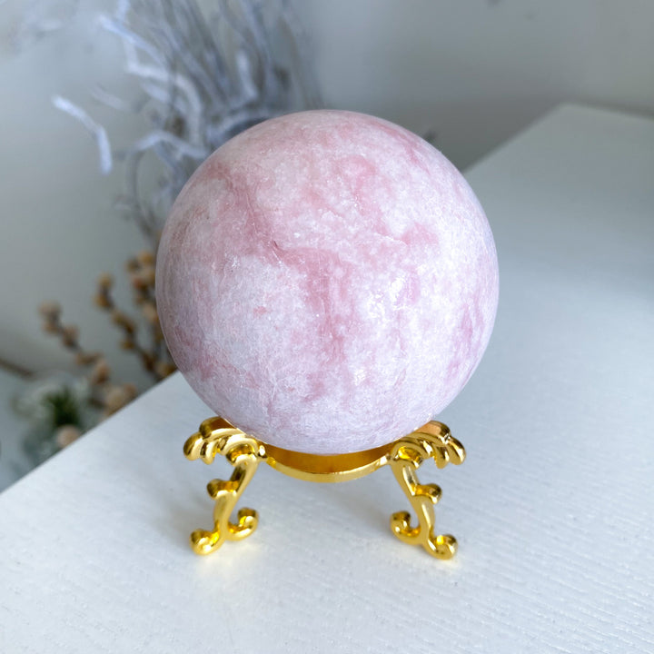 Pink Opal Sphere #1