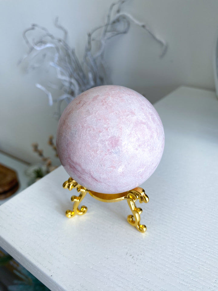 Pink Opal Sphere #1