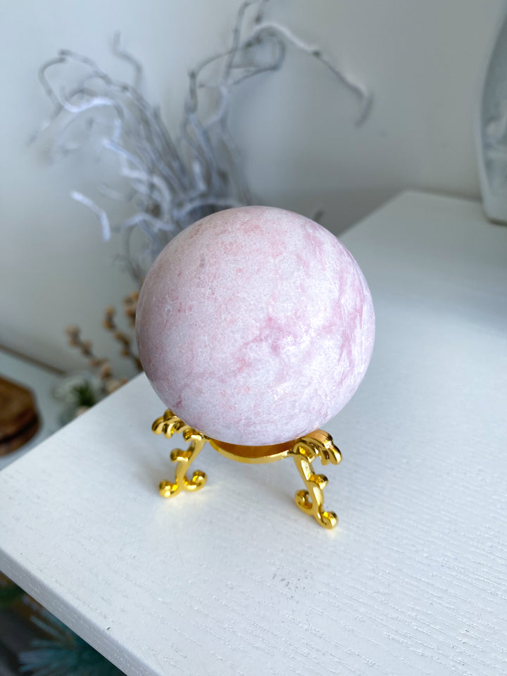Pink Opal Sphere #1